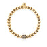 Chanceux | Or 18 carats | Bracelet à breloques dés en cristal